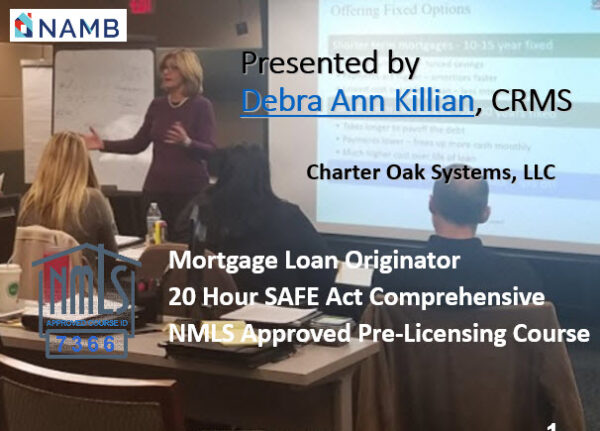 NAMB Offers CLOES online NMLS Approved Pre licensing Education Online NAMB Offers CLOES online NMLS Approved Pre licensing Education Online