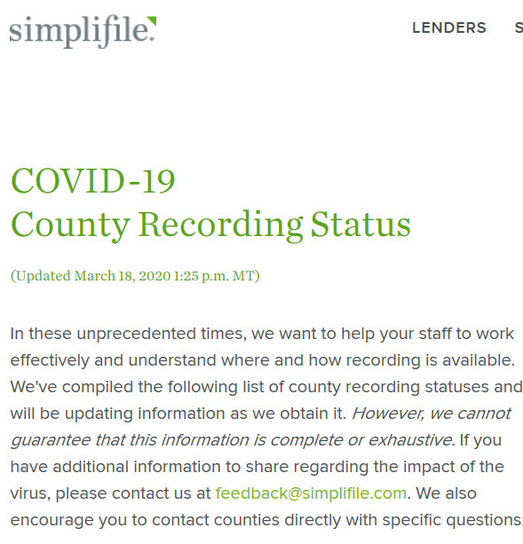 Simplifile Cloes Online