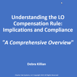 LO Compensation Rule Compliance